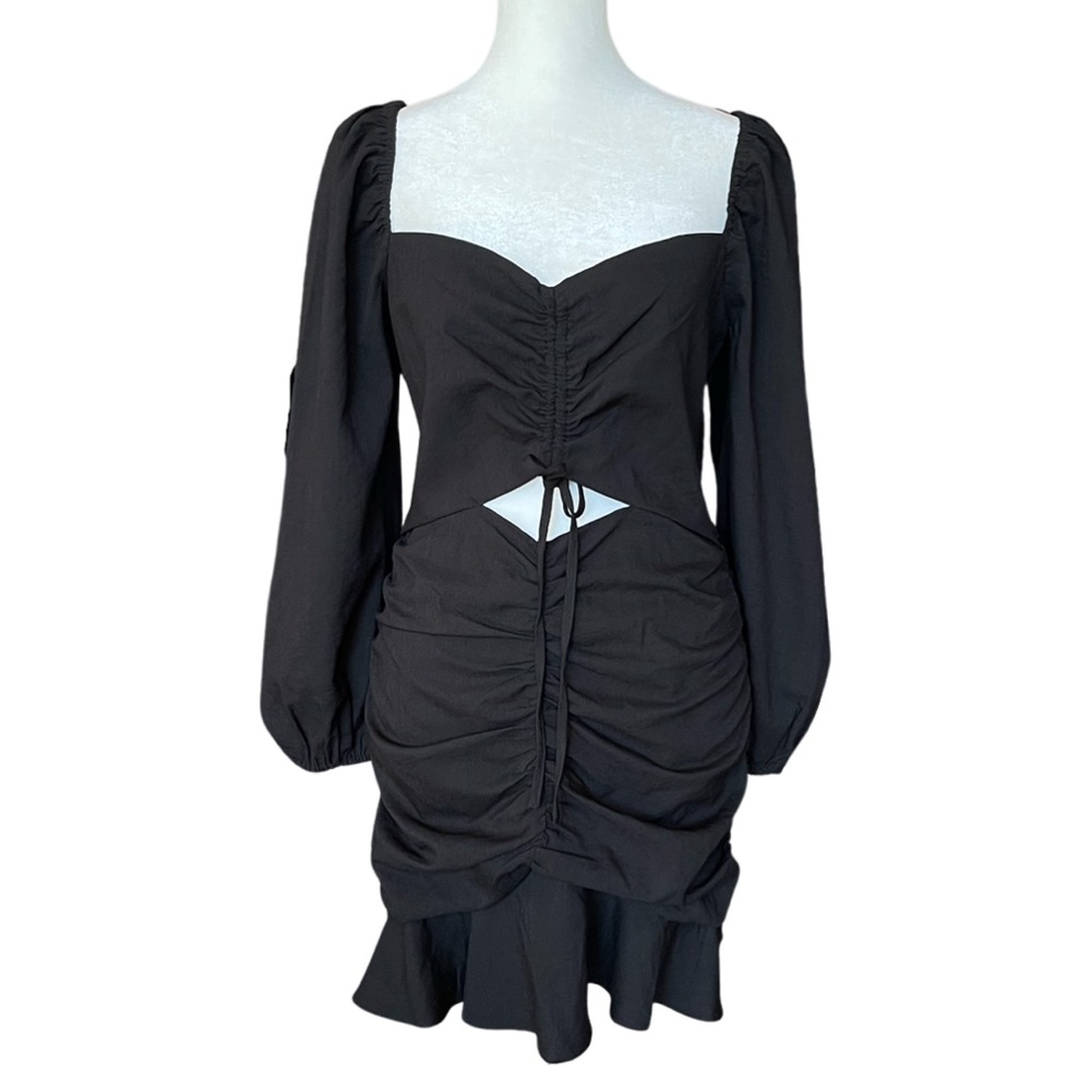 ACOA Black mini dress Goth Steampunk